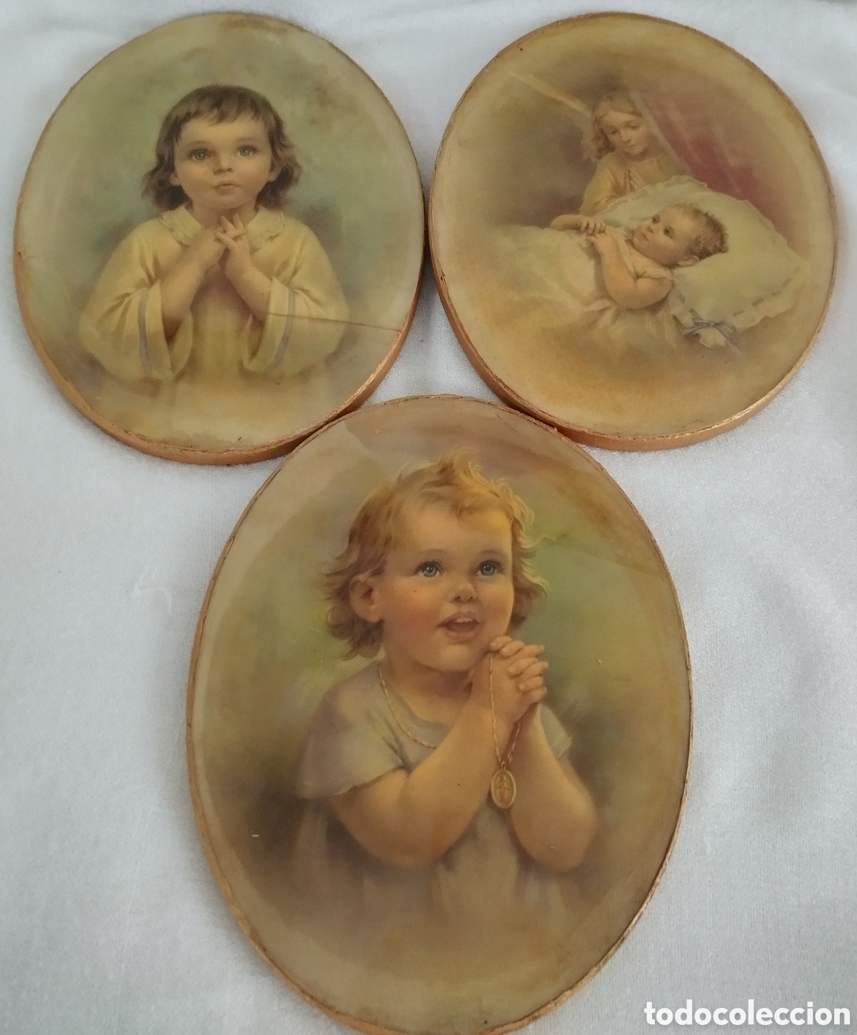Arte: Madera Litografiada Ni&ntilde;o Jes&uacute;s. - Foto 2
