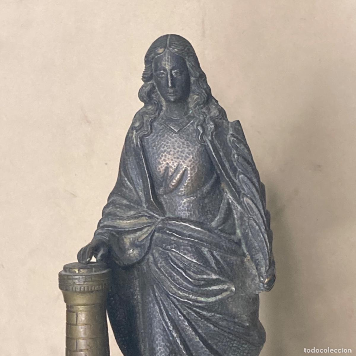 Arte: Santa Barbara - Bronce - Foto 2