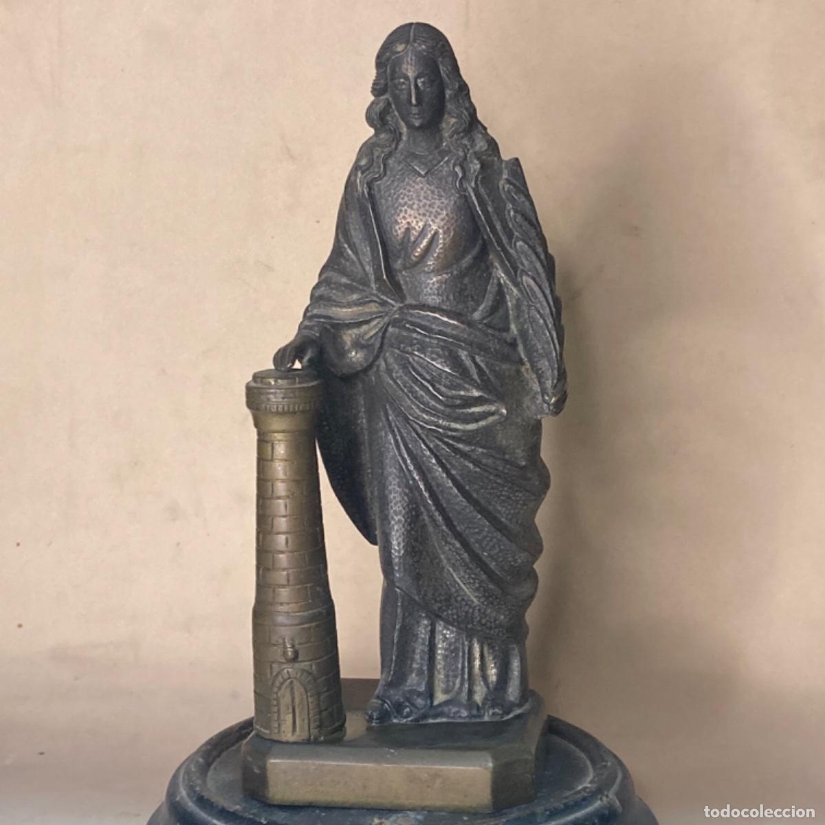 Arte: Santa Barbara - Bronce - Foto 1
