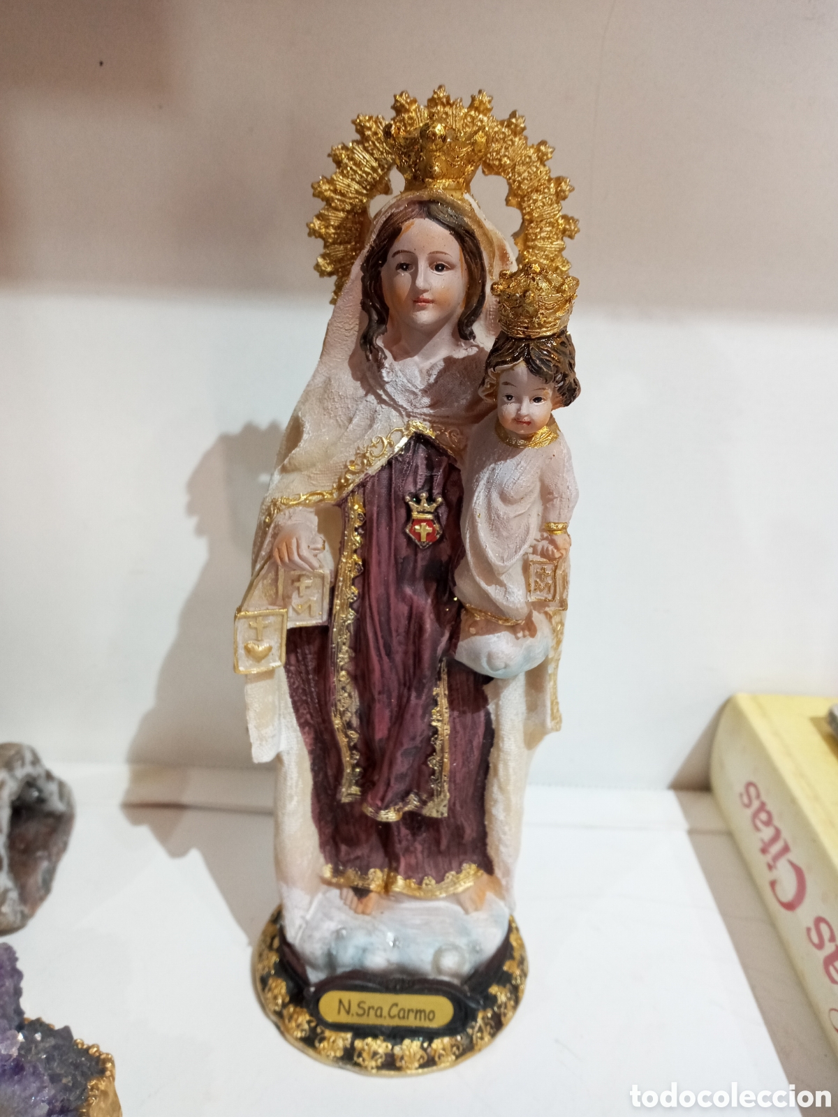 Arte: PRECIOSA VIRGEN DEL CARMEN. - Foto 2