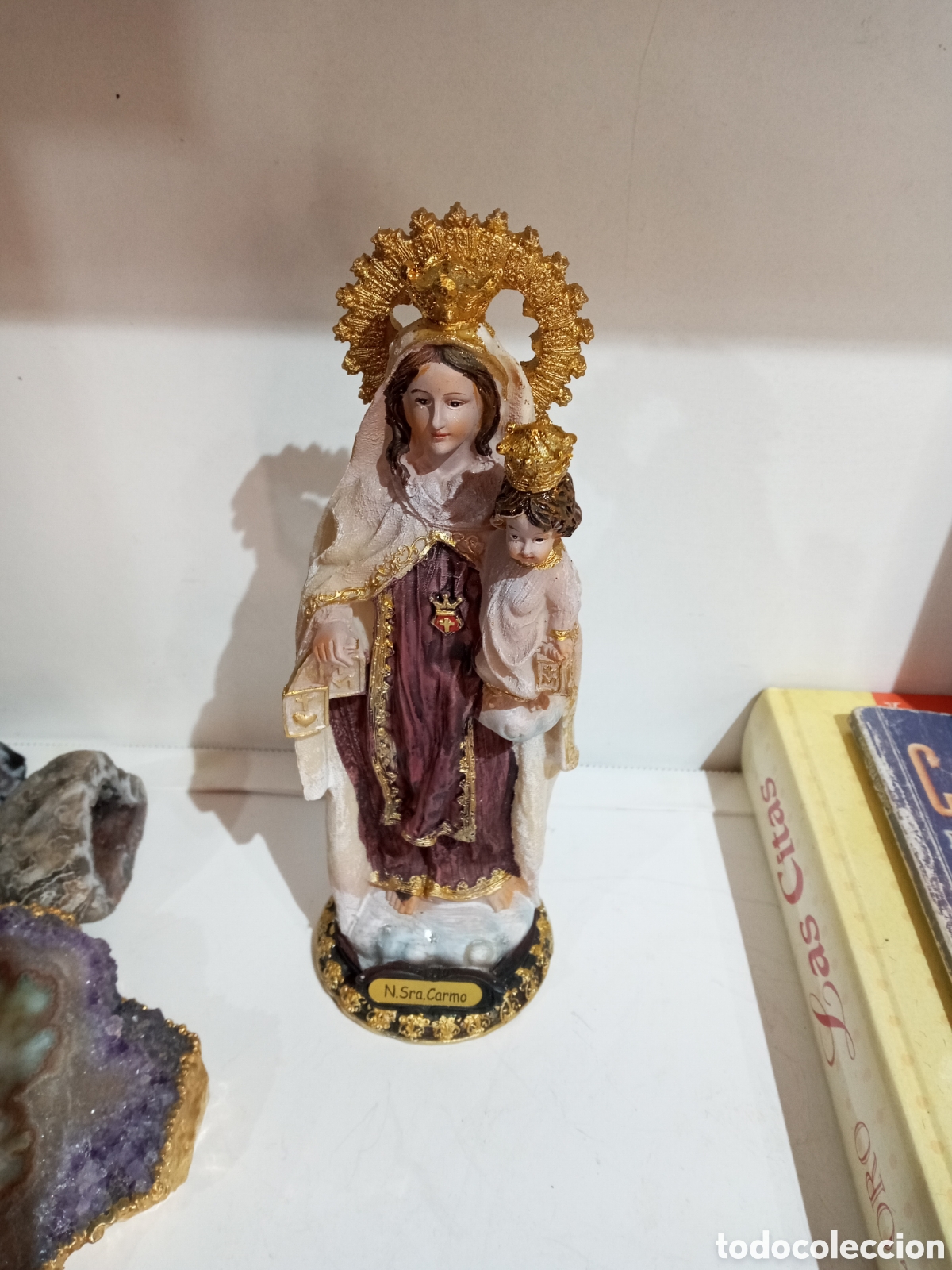 Arte: PRECIOSA VIRGEN DEL CARMEN. - Foto 3