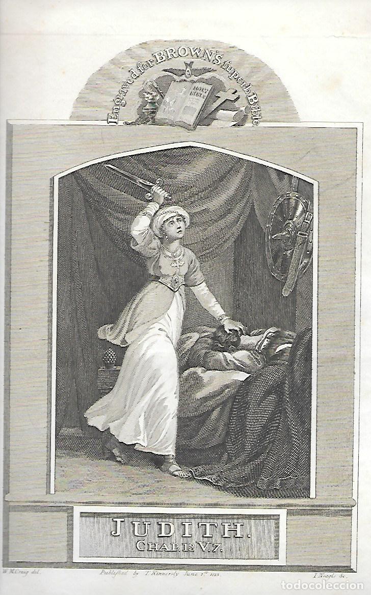 Arte: GRABADO DE JUDITH. G-HISTORIA-070 - Foto 1