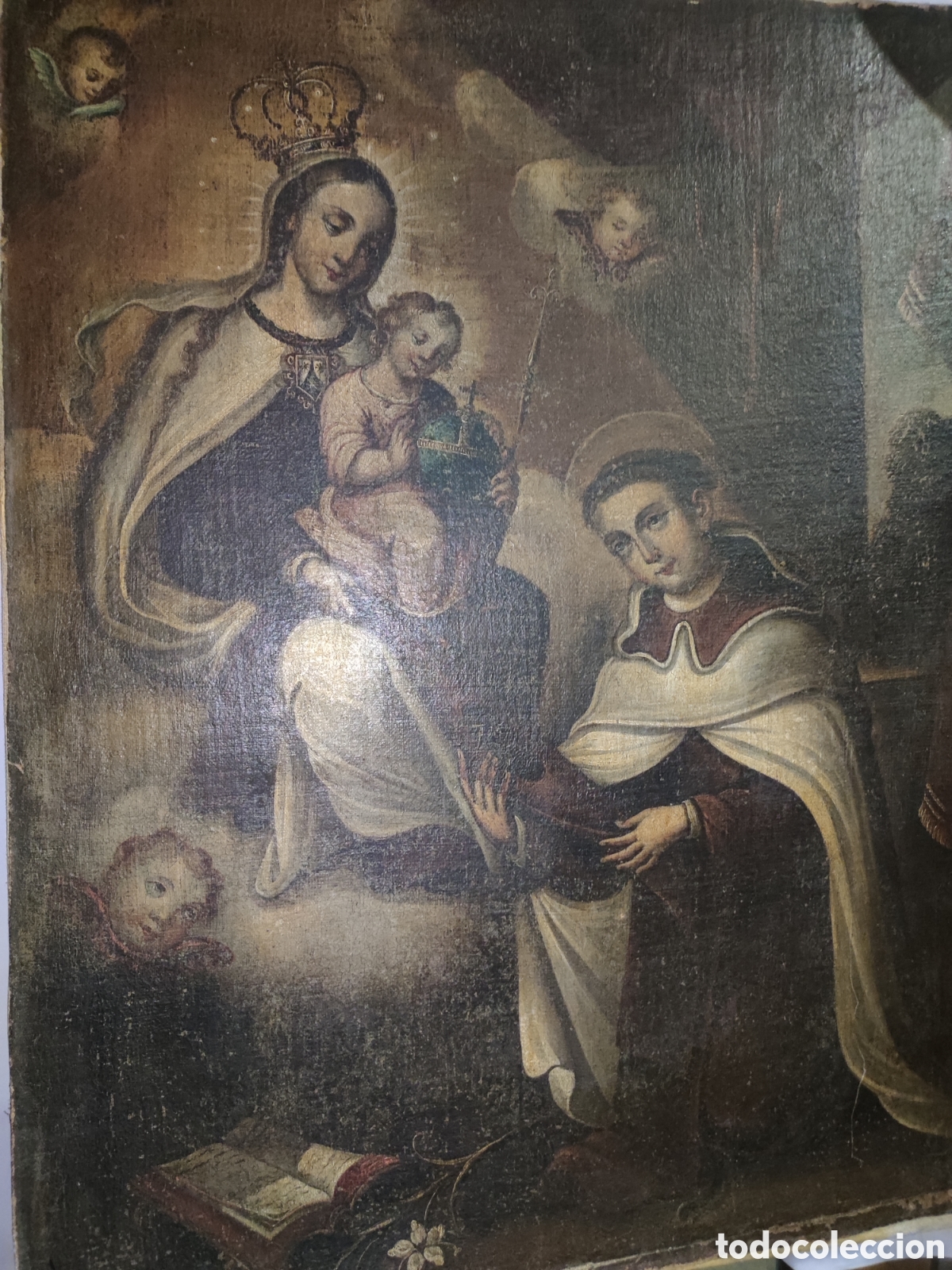 Arte: Cuadro antiguo siglo XVII - Foto 2