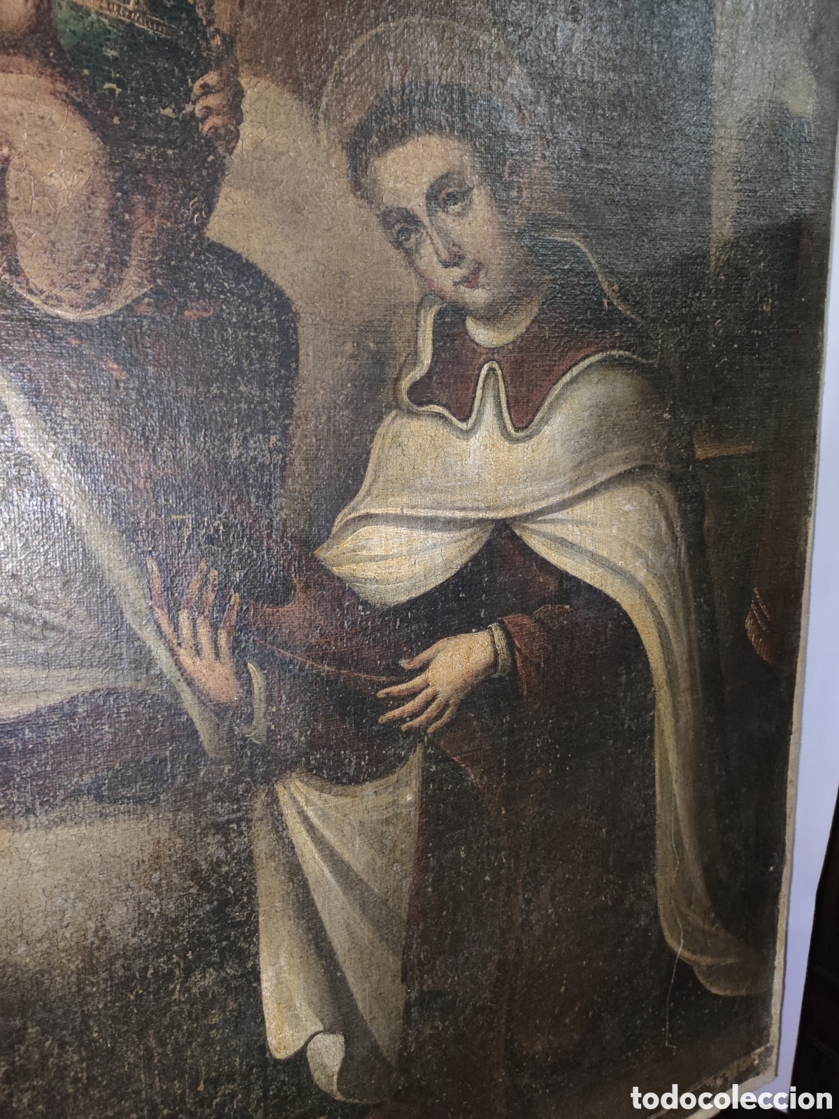 Arte: Cuadro antiguo siglo XVII - Foto 5