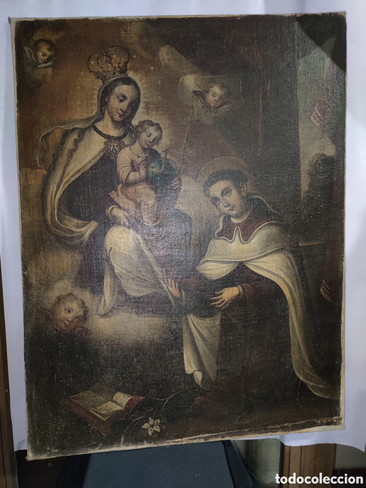 Arte: Cuadro antiguo siglo XVII - Foto 1