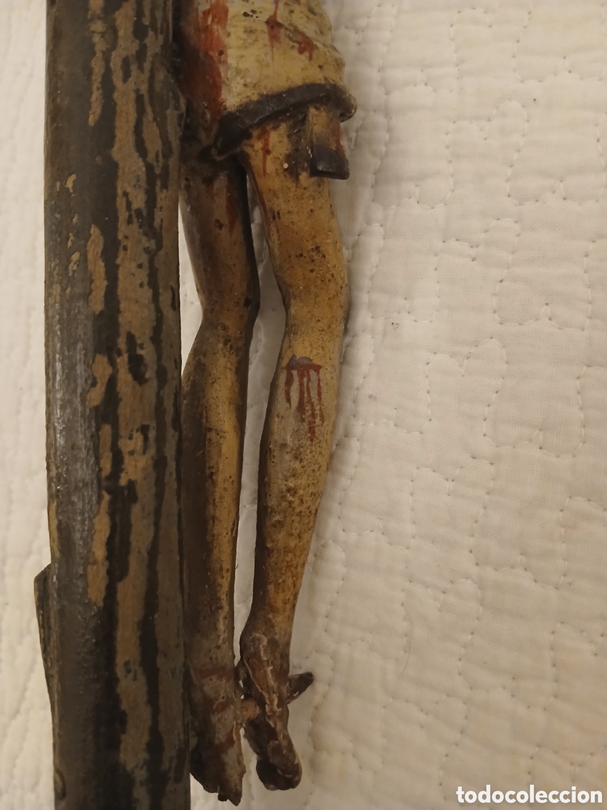Arte: Crucificado. Talla en madera s. XVI - Foto 10