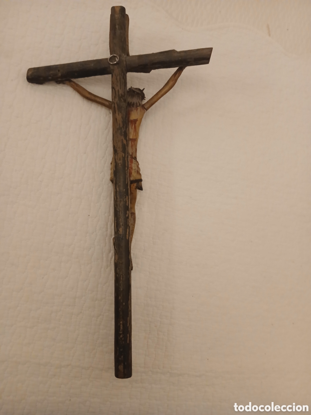 Arte: Crucificado. Talla en madera s. XVI - Foto 13