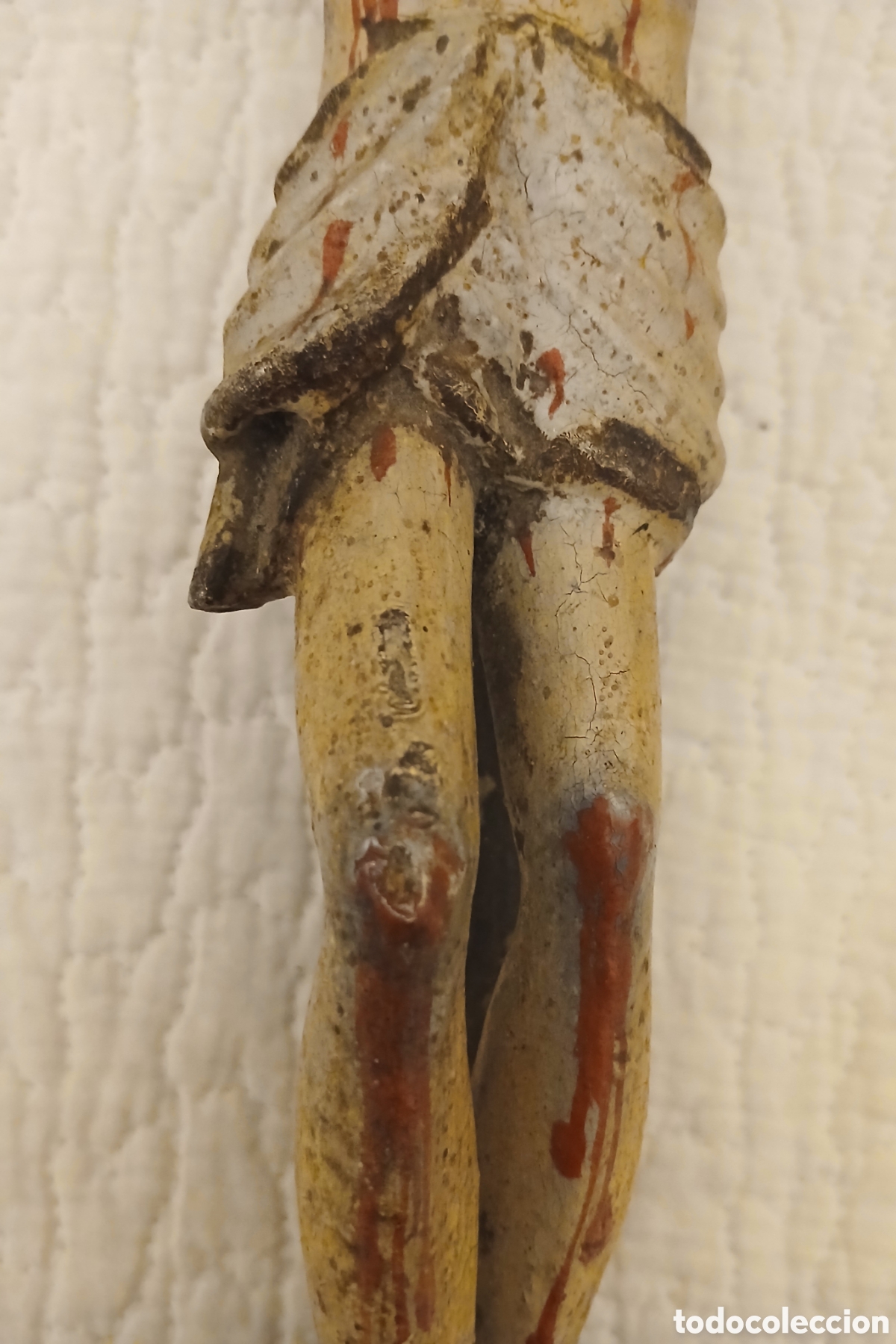Arte: Crucificado. Talla en madera s. XVI - Foto 17