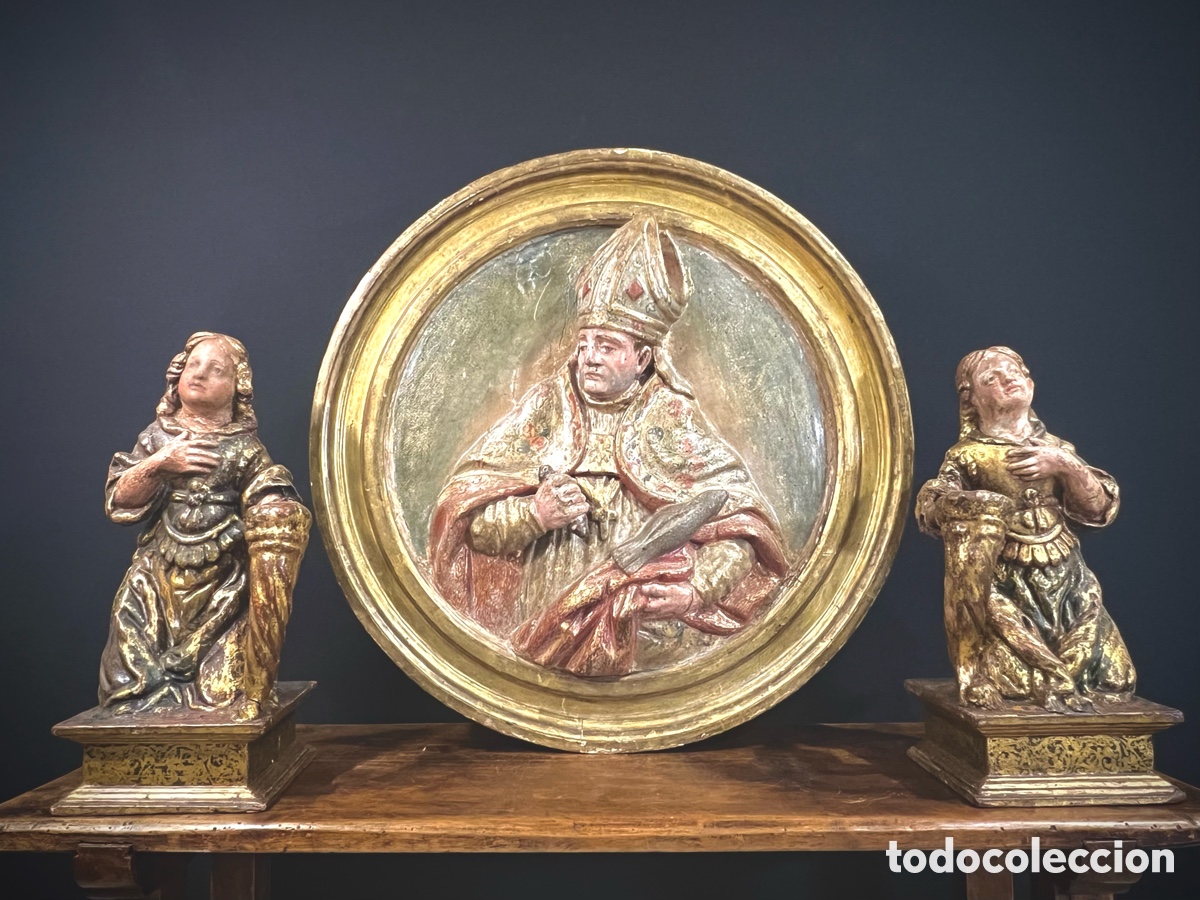Arte: San Atilano, Obispo de Zamora. Relieve. S.XVI