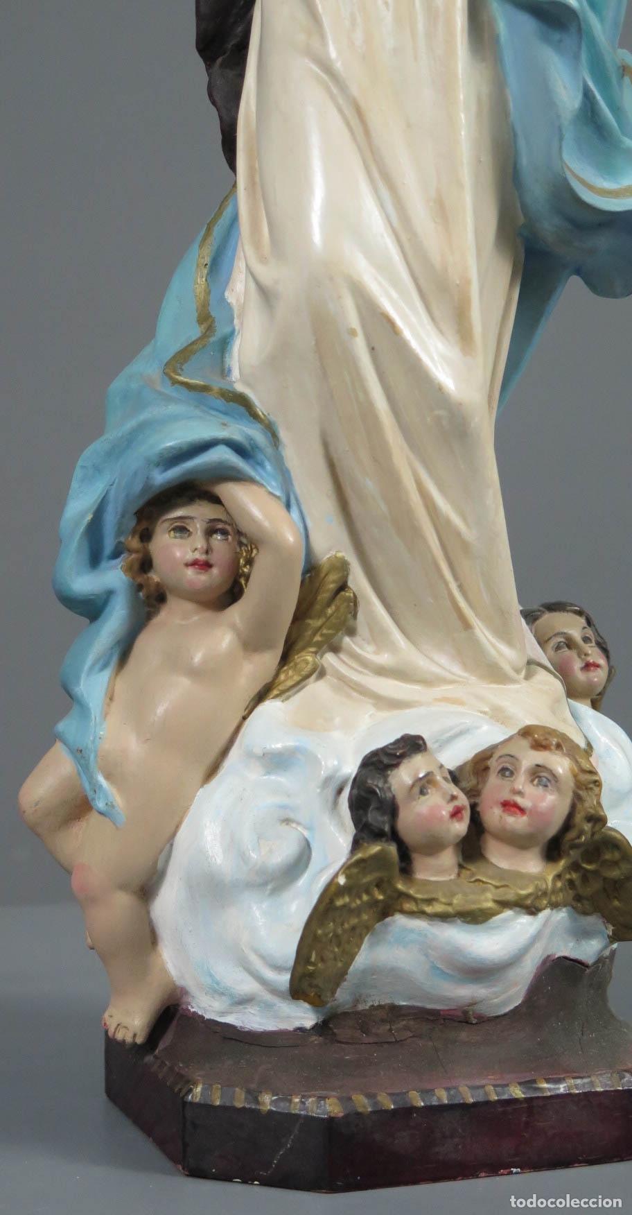 Arte: INMACULADA. OJOS DE CRISTAL. OLOT - Foto 2