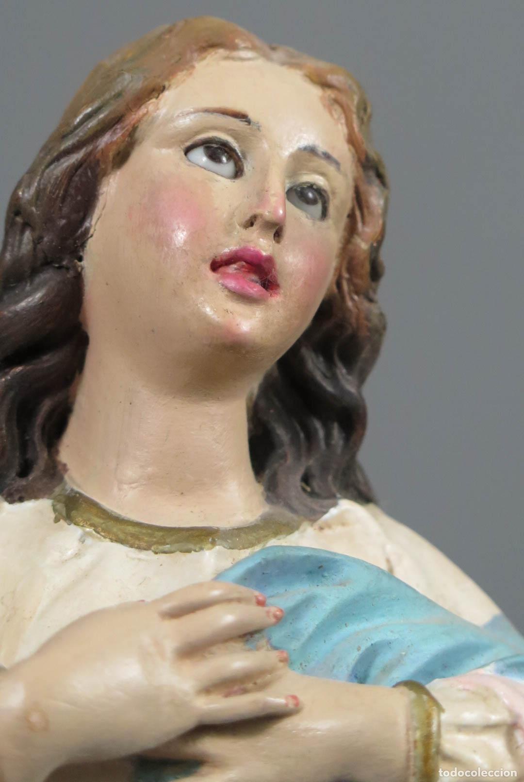 Arte: INMACULADA. OJOS DE CRISTAL. OLOT - Foto 3