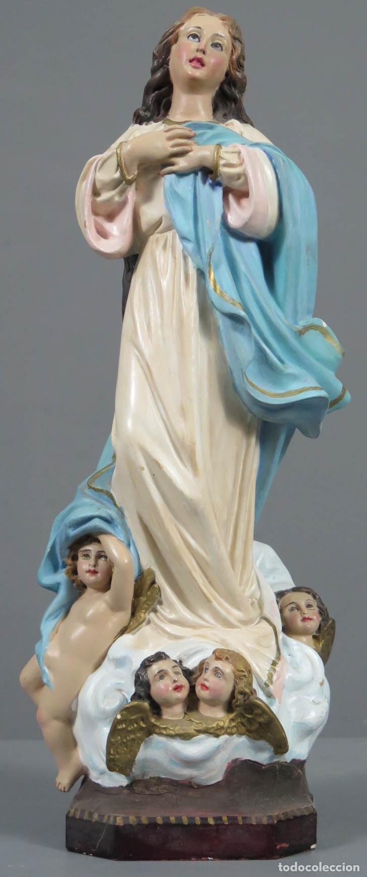 Arte: INMACULADA. OJOS DE CRISTAL. OLOT - Foto 1