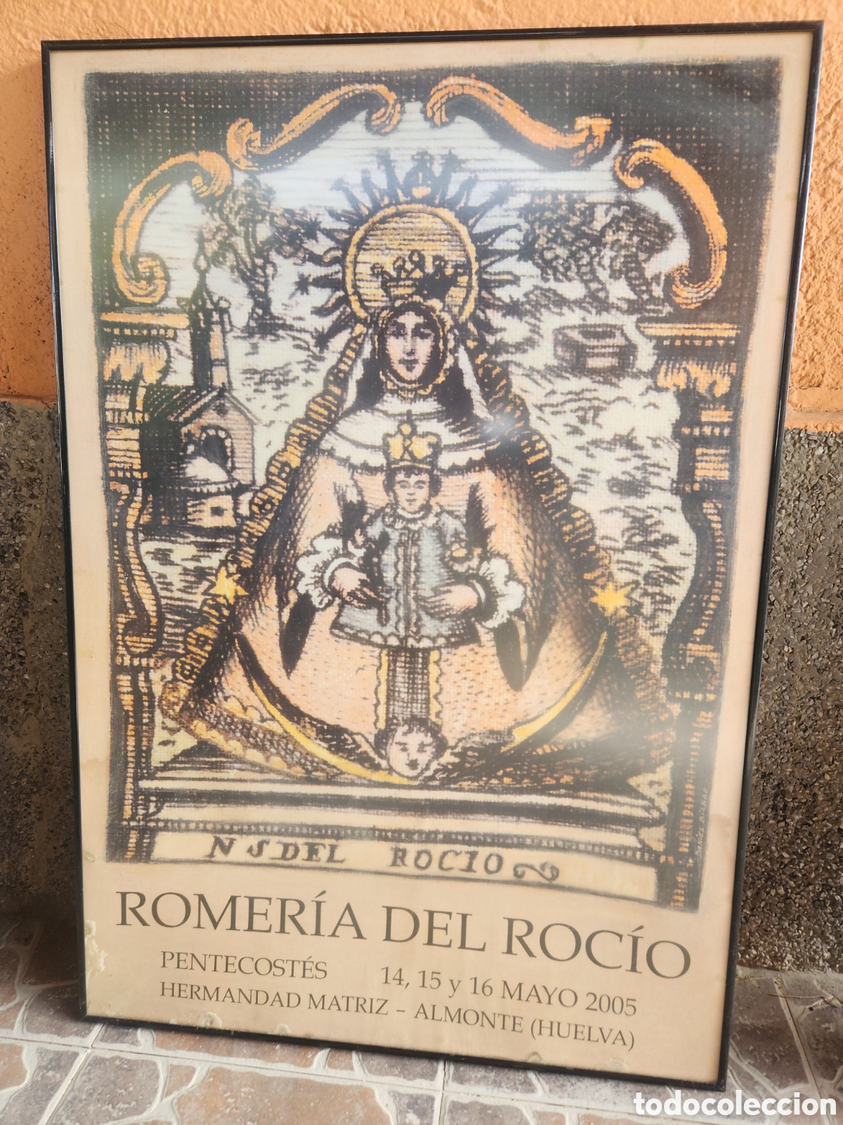 Arte: Cuadro de la virgen del Rocio - Foto 1