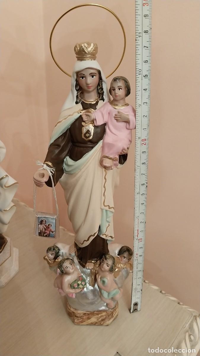 Arte: VIRGEN DEL CARMEN (23CM) - Foto 5