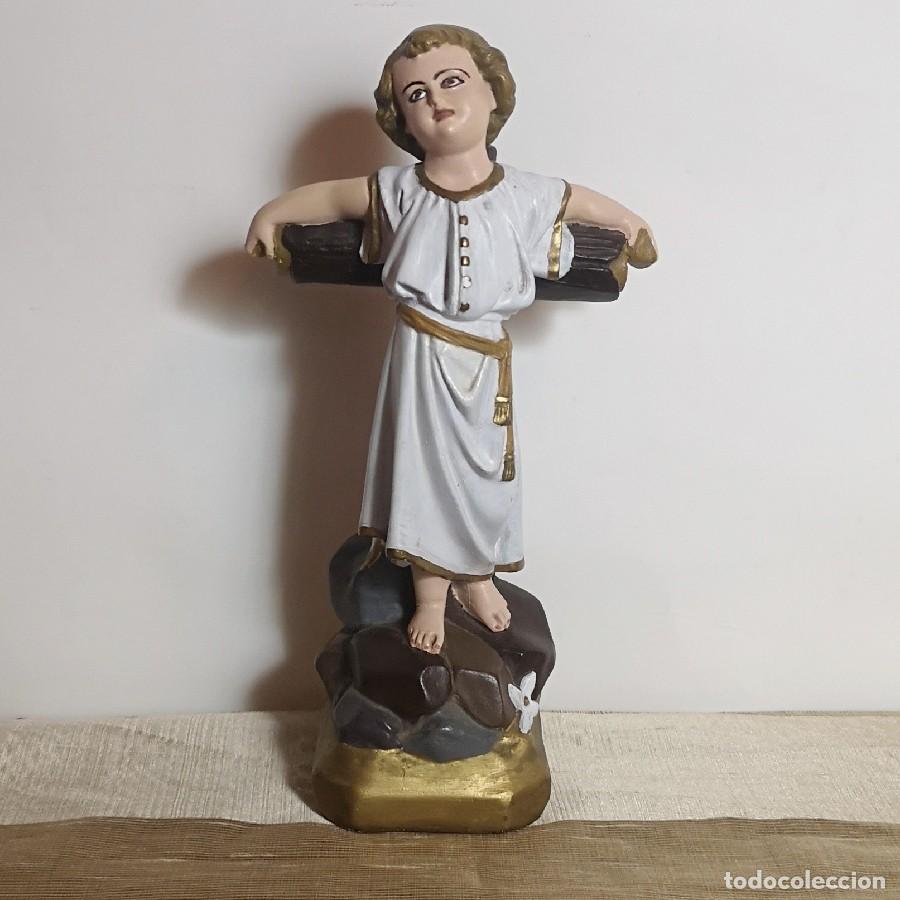 Arte: Ni&ntilde;o Jes&uacute;s en la Cruz - Foto 1