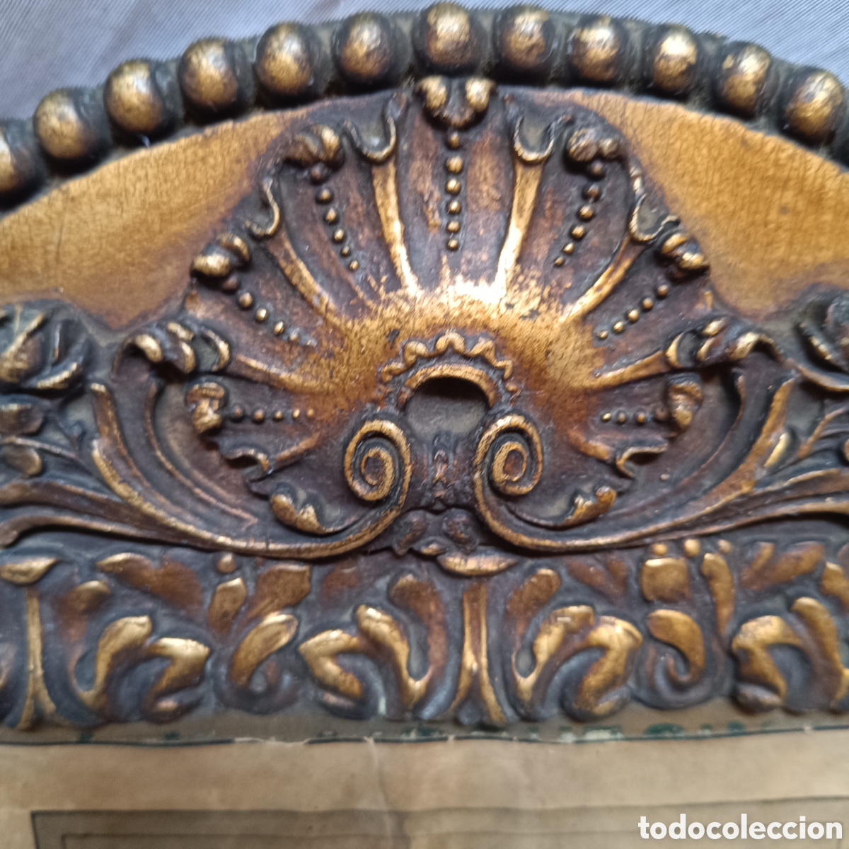 Arte: Cuadro antiguo de la Virgen de Covadonga - Foto 4