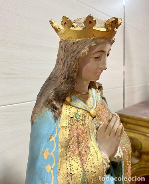 Arte: INMACULADA CONCEPCION DE TALLA MADERA - Foto 4