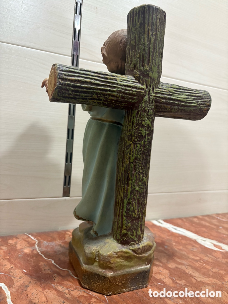 Arte: Ni&ntilde;o Dios en Cruz de Olot - Foto 4