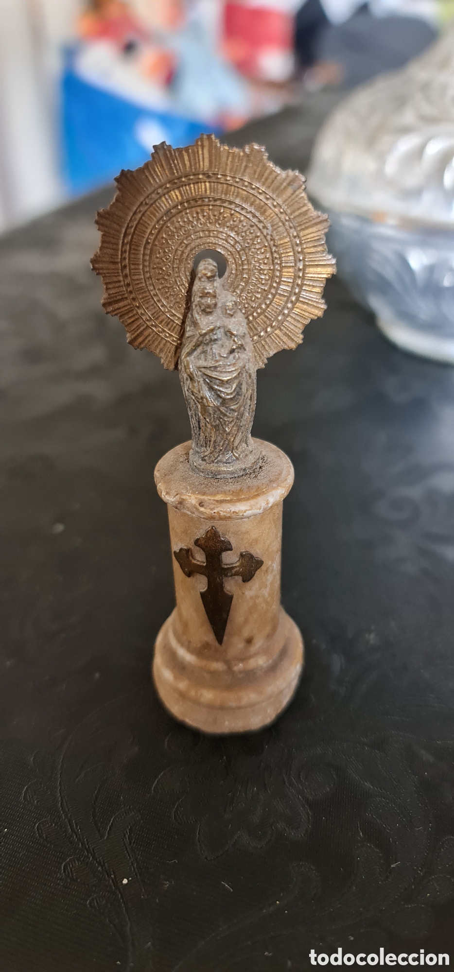 Arte: Antiguo icono religioso - Foto 1