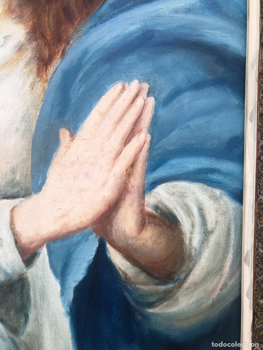 Arte: An&oacute;nimo - Inmaculada Concepci&oacute;n - &Oacute;leo sobre lienzo - Foto 3