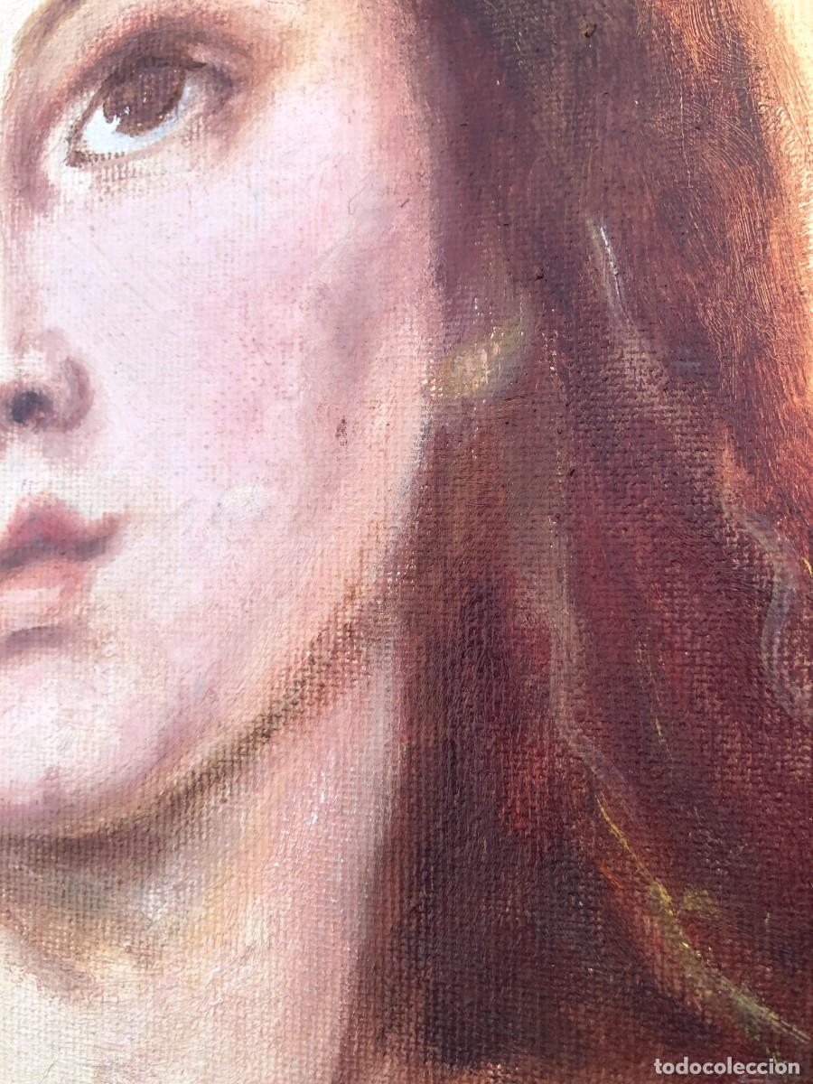Arte: An&oacute;nimo - Inmaculada Concepci&oacute;n - &Oacute;leo sobre lienzo - Foto 7