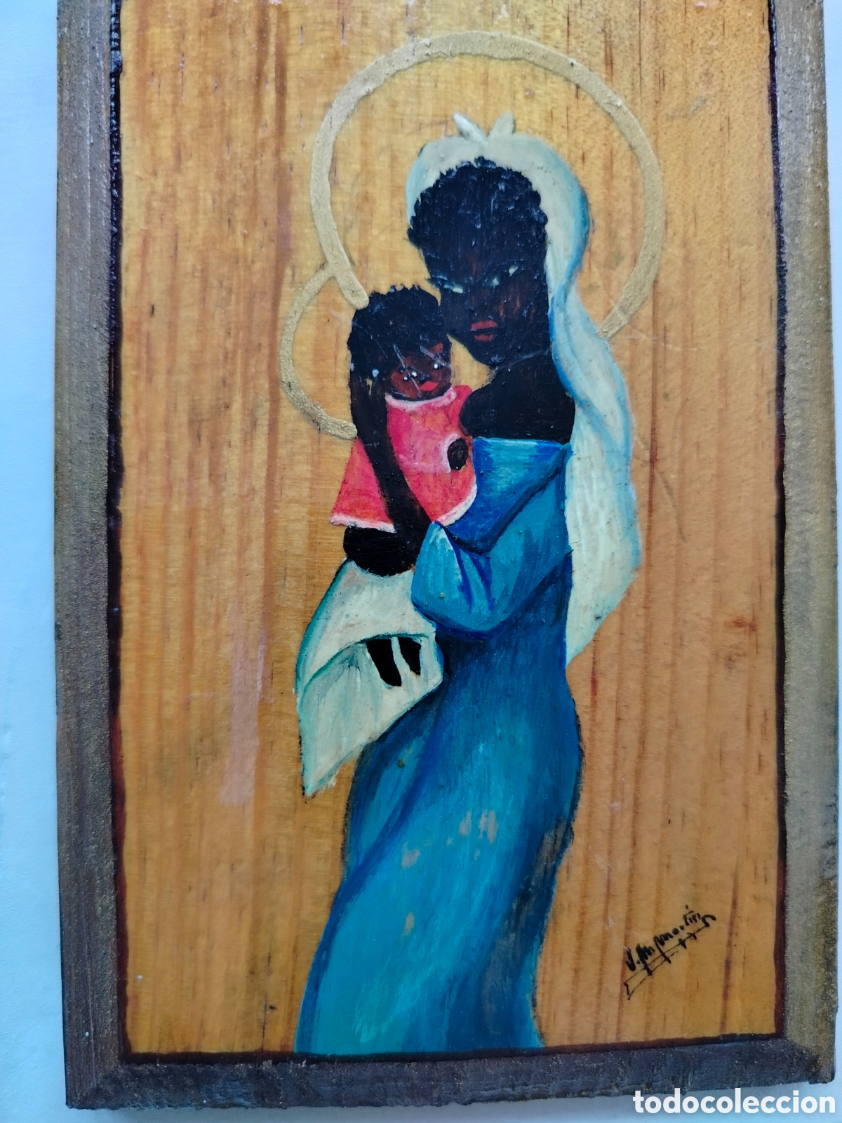 Arte: Virgen Morena y Ni&ntilde;o - Foto 2