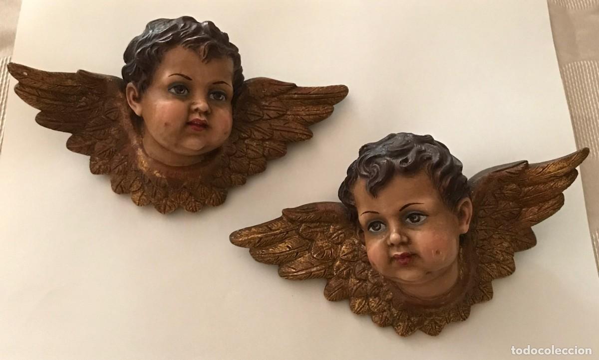 Arte: Querubines policromados - Foto 1
