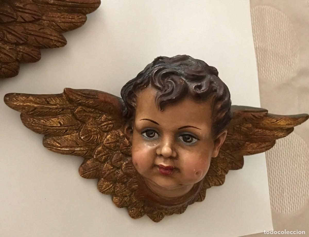 Arte: Querubines policromados - Foto 2