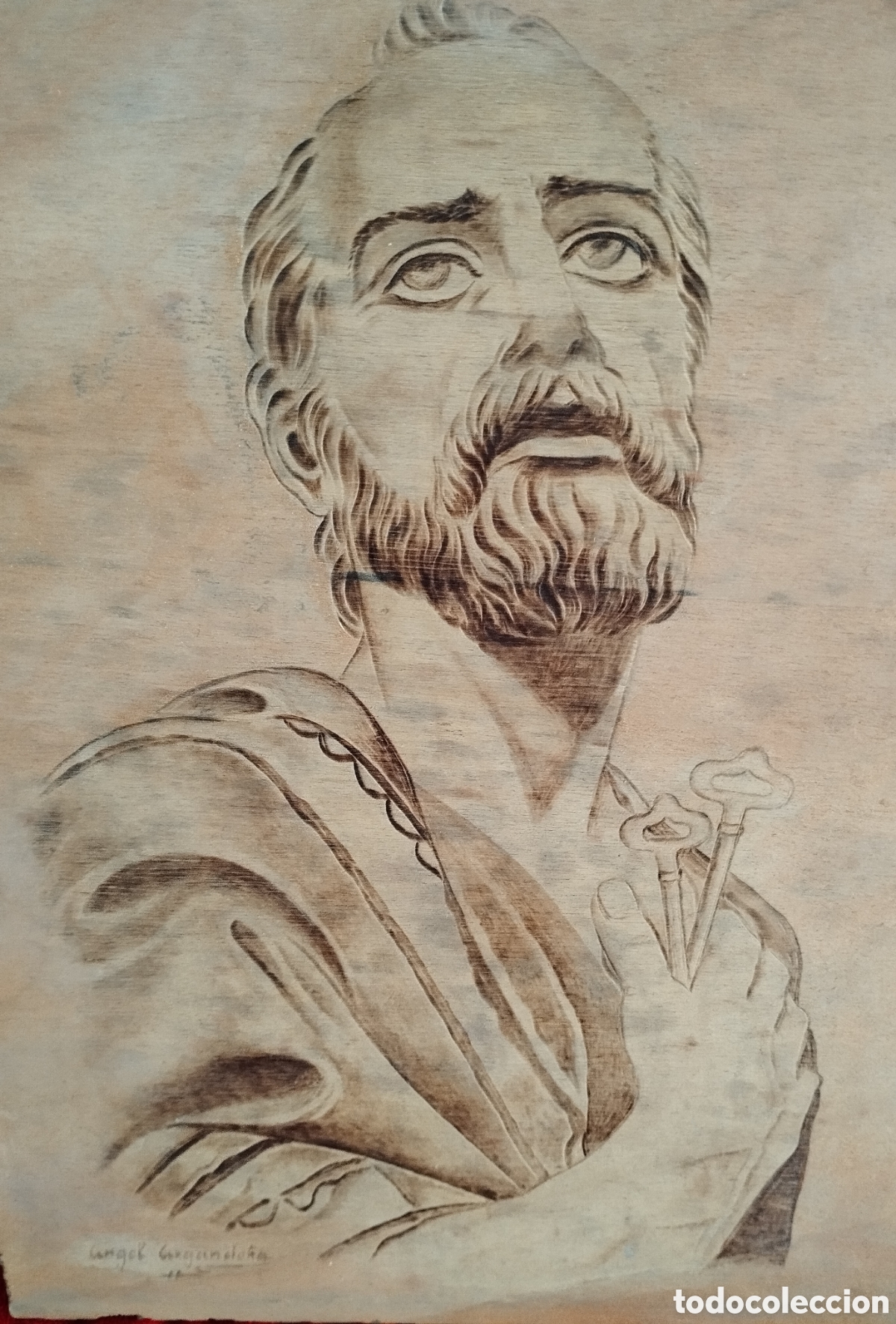 Arte: Grabado de San Pedro. - Foto 5