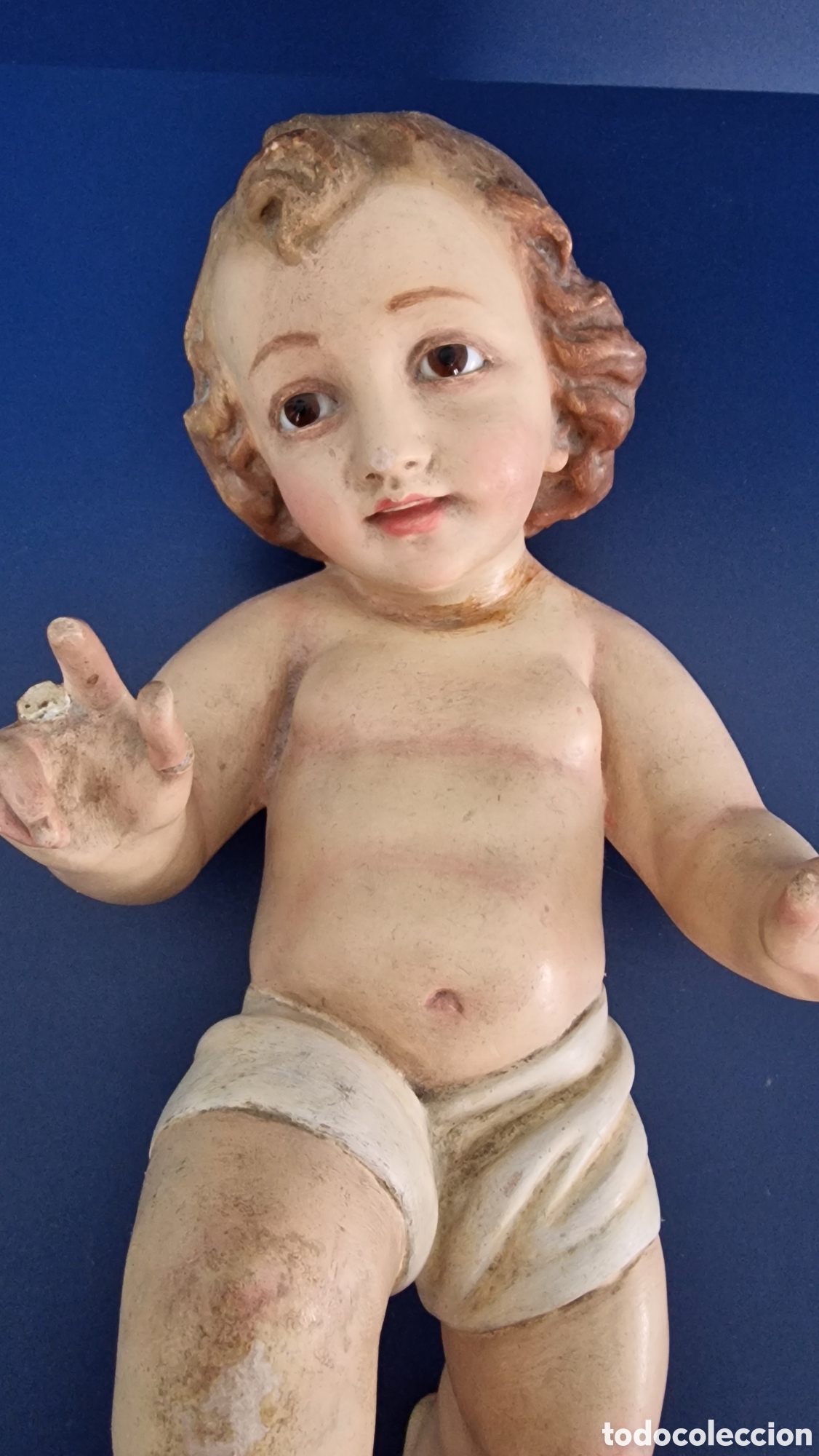 Arte: Ni&ntilde;o Jes&uacute;s de Olot en su cuna - Foto 2