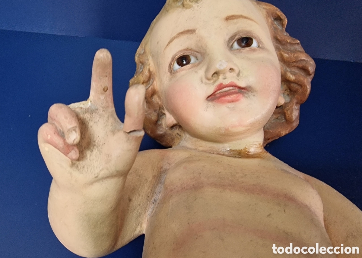 Arte: Ni&ntilde;o Jes&uacute;s de Olot en su cuna - Foto 4