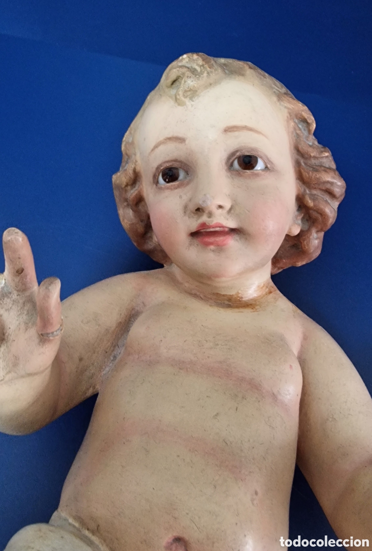 Arte: Ni&ntilde;o Jes&uacute;s de Olot en su cuna - Foto 6