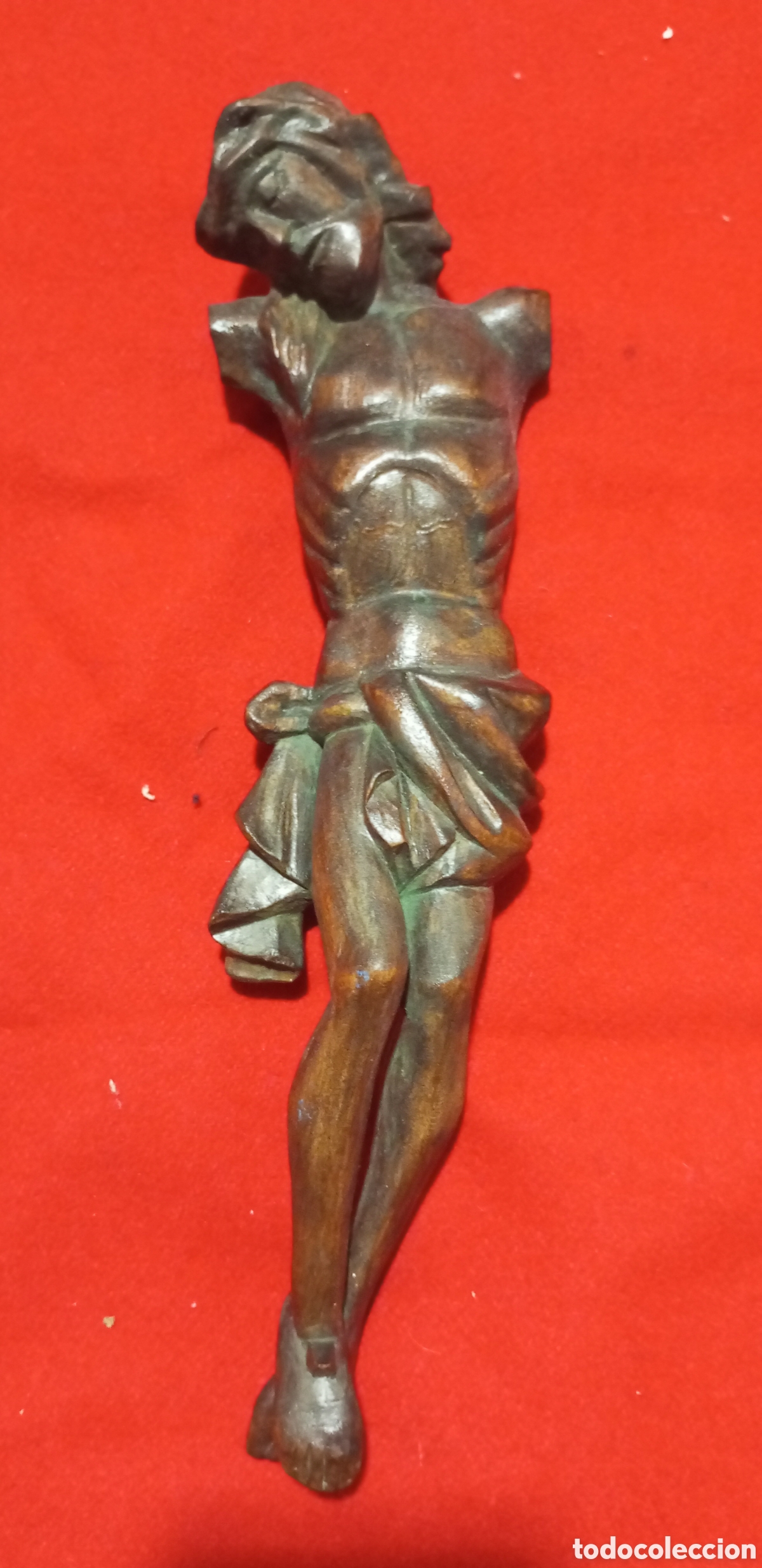 Arte: Talla de Cristo en madera. - Foto 1