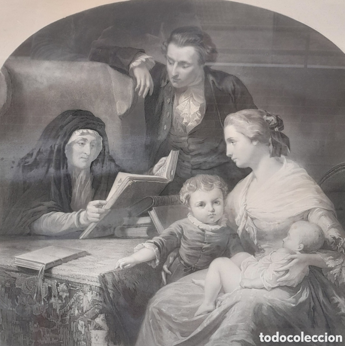 Arte: Grabado franc&eacute;s siglo XIX - Foto 2