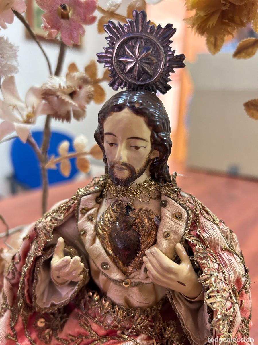 Arte: Sagrado Coraz&oacute;n S. XIX - Foto 2