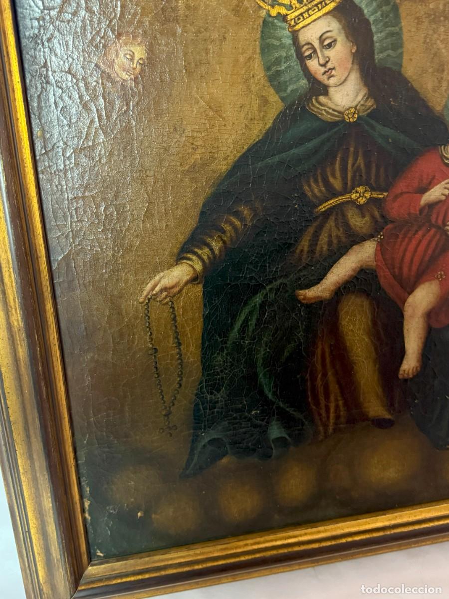 Arte: CUADRO VIRGEN CON ANGELES - Foto 5
