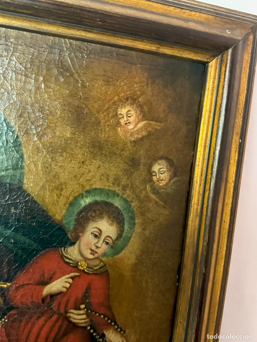 Arte: CUADRO VIRGEN CON ANGELES - Foto 7