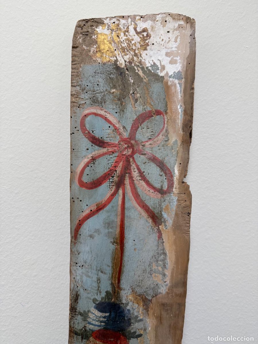 Arte: PIEZA DE RETABLO POLICROMADO - Foto 2