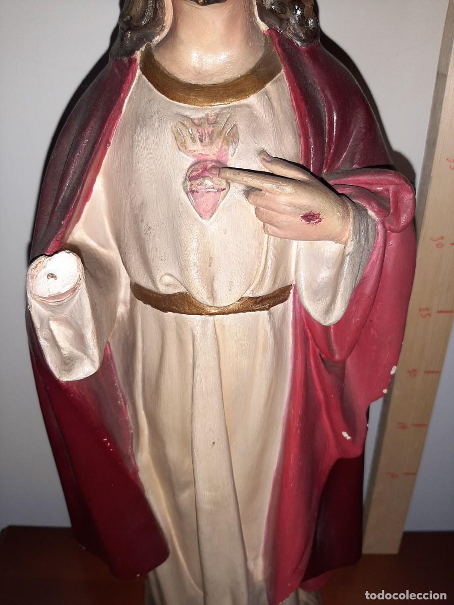 Arte: SAGRADO CORAZ&Oacute;N DE 50 CM LONGITUD - Foto 2