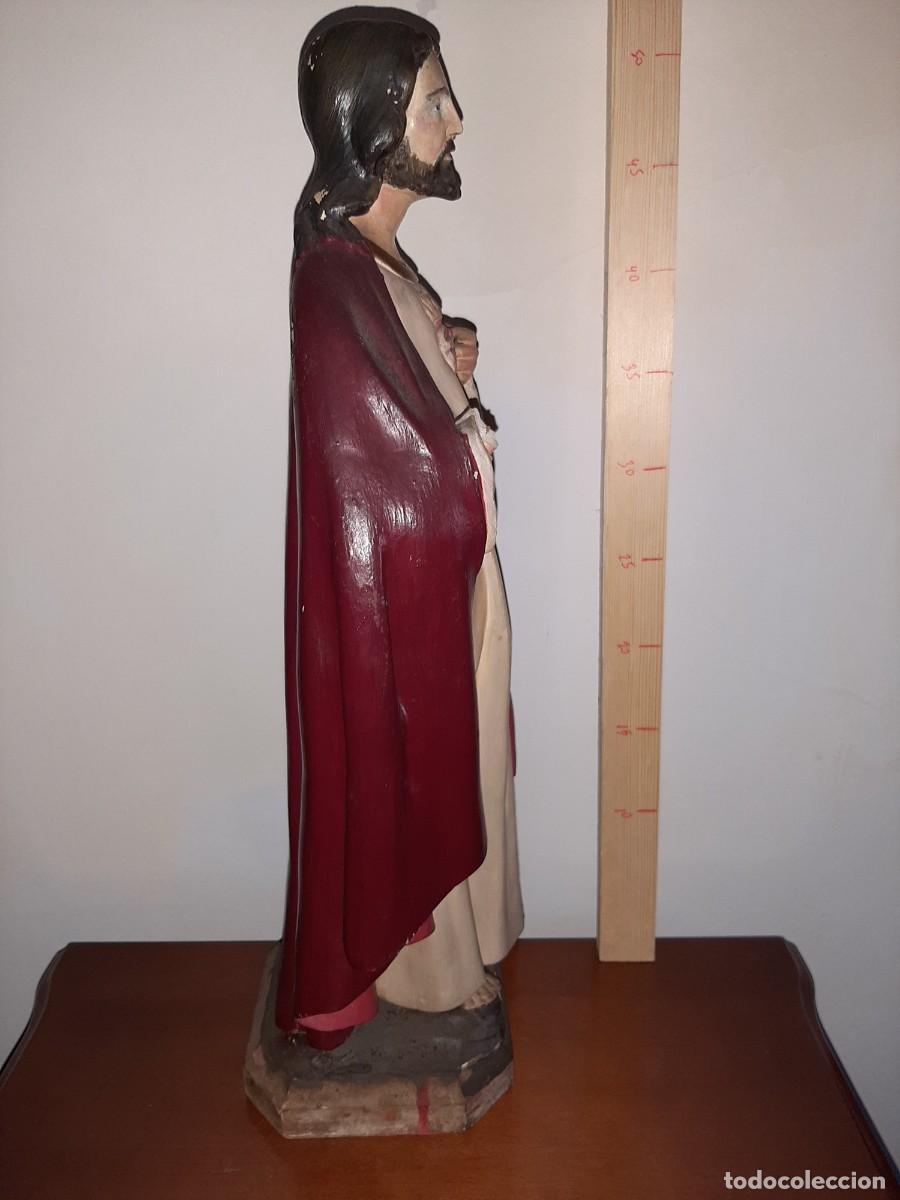 Arte: SAGRADO CORAZ&Oacute;N DE 50 CM LONGITUD - Foto 4
