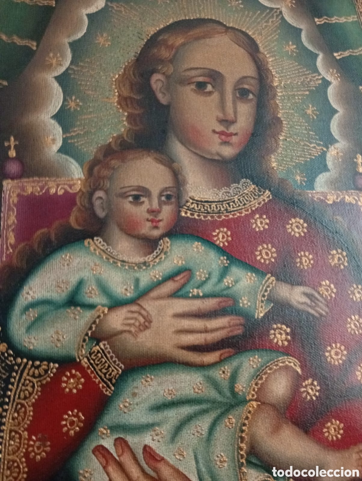 Arte: VIRGEN con NI&Ntilde;O Jesus - Foto 3