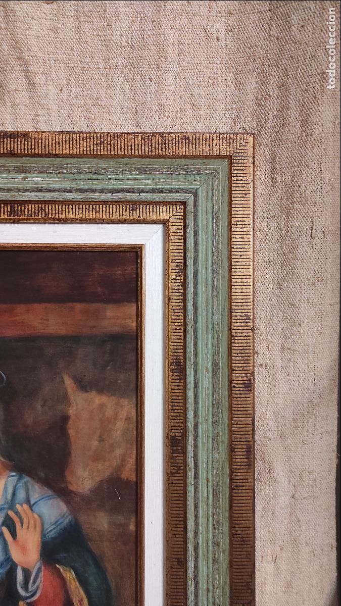 Arte: oleo sobre lienzo nacmiento - Foto 4