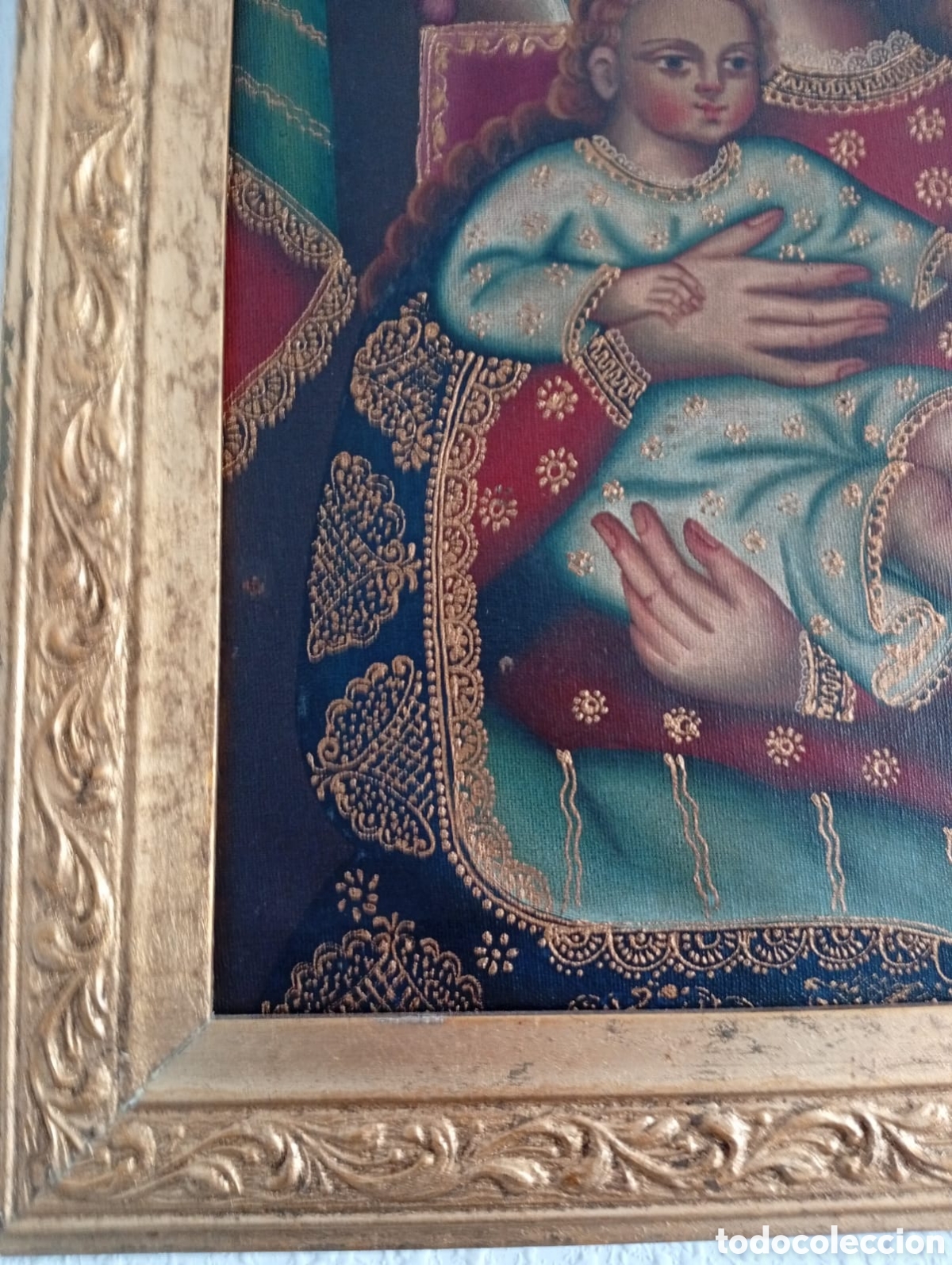 Arte: VIRGEN con NI&Ntilde;O Jesus - Foto 4