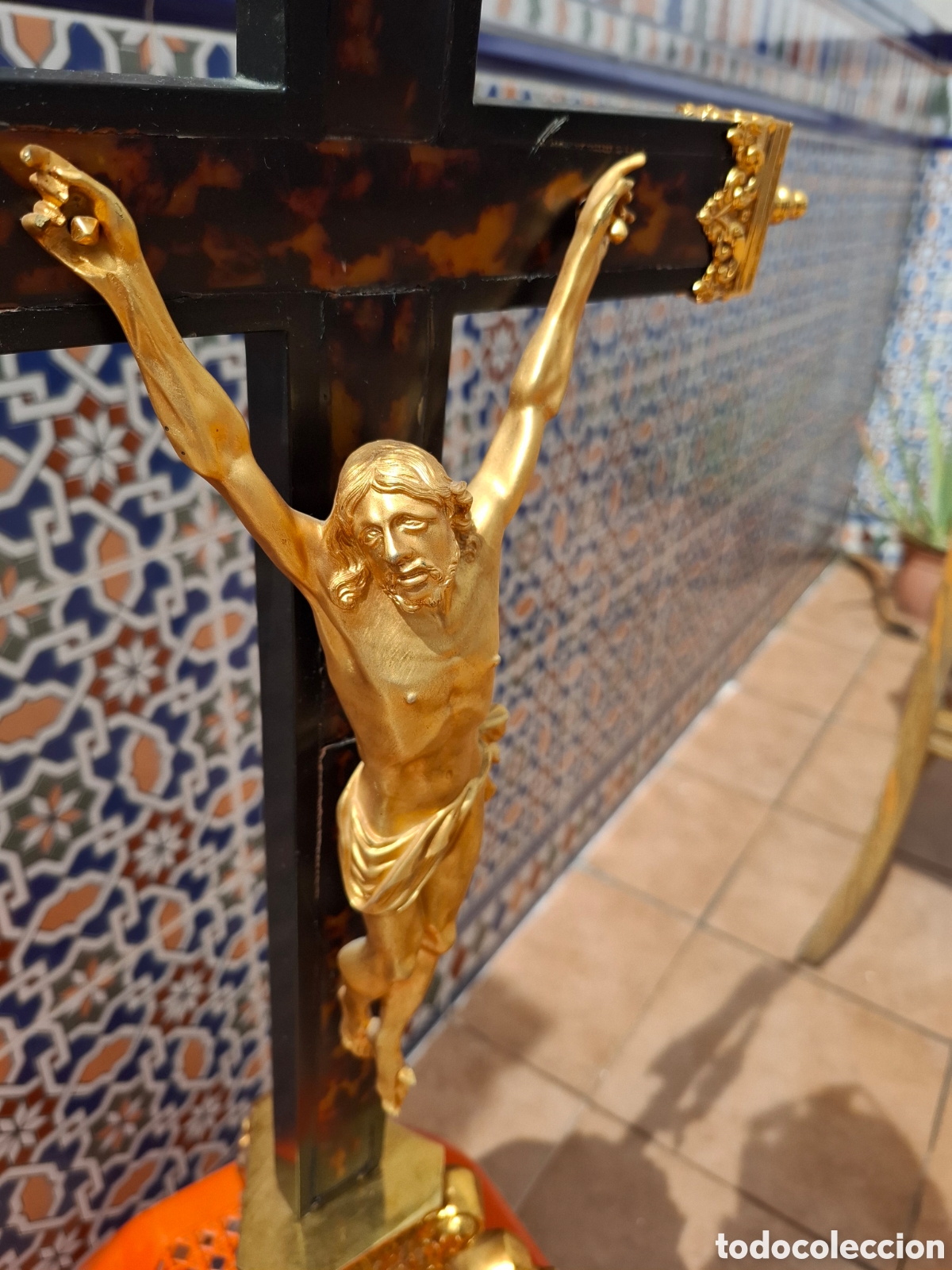 Arte: Cristo italiano de bronce - Foto 3