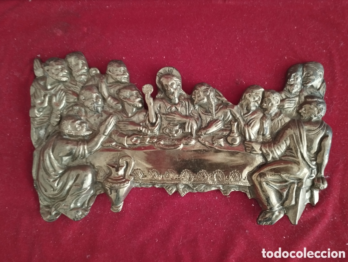 Arte: &Uacute;ltima Cena en Bronce. - Foto 2