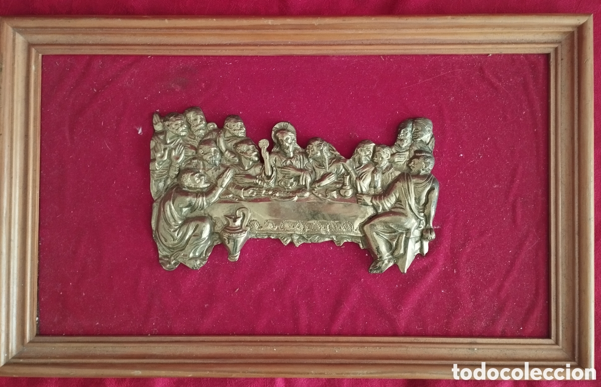 Arte: &Uacute;ltima Cena en Bronce. - Foto 4