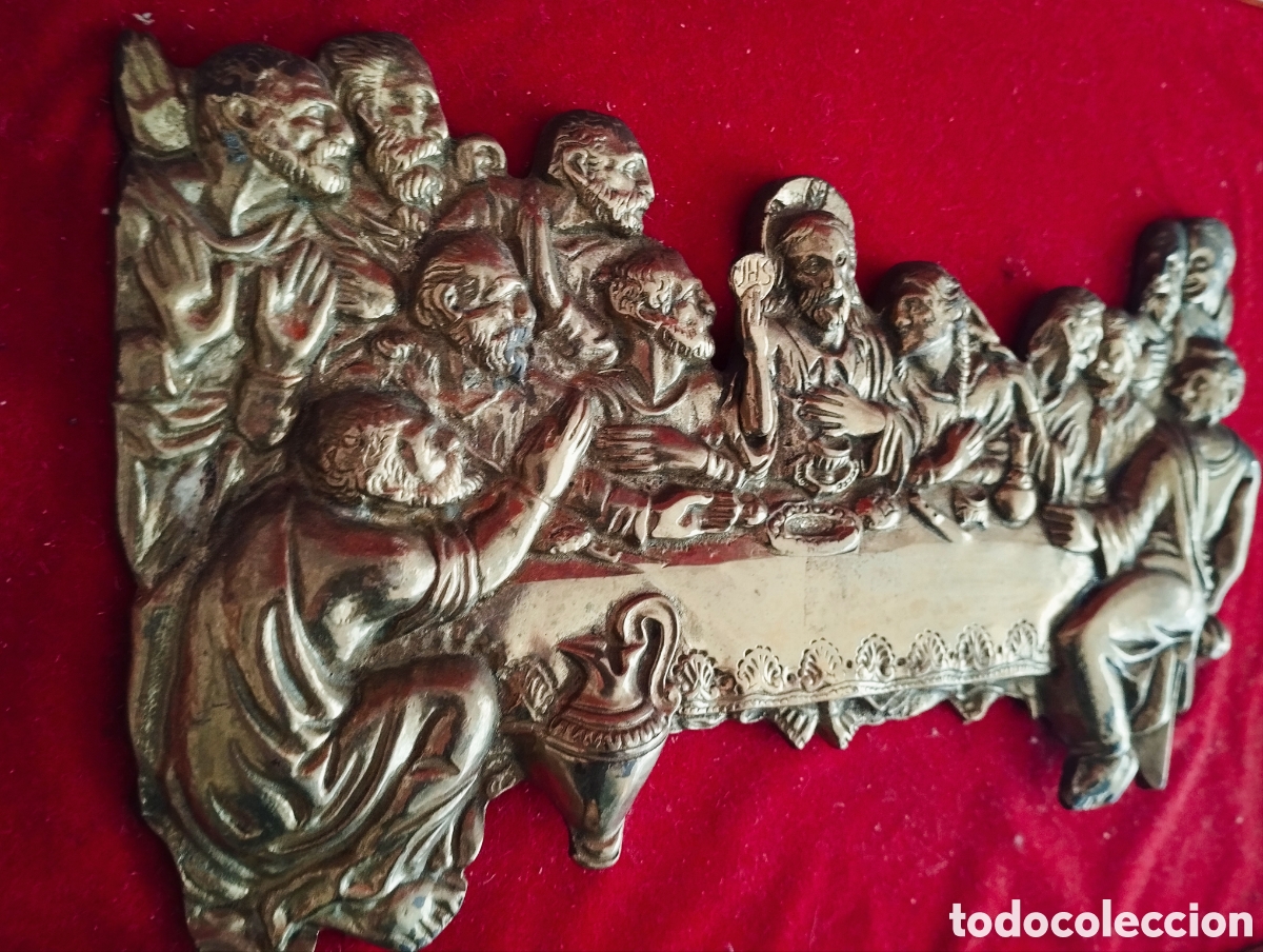 Arte: &Uacute;ltima Cena en Bronce. - Foto 1