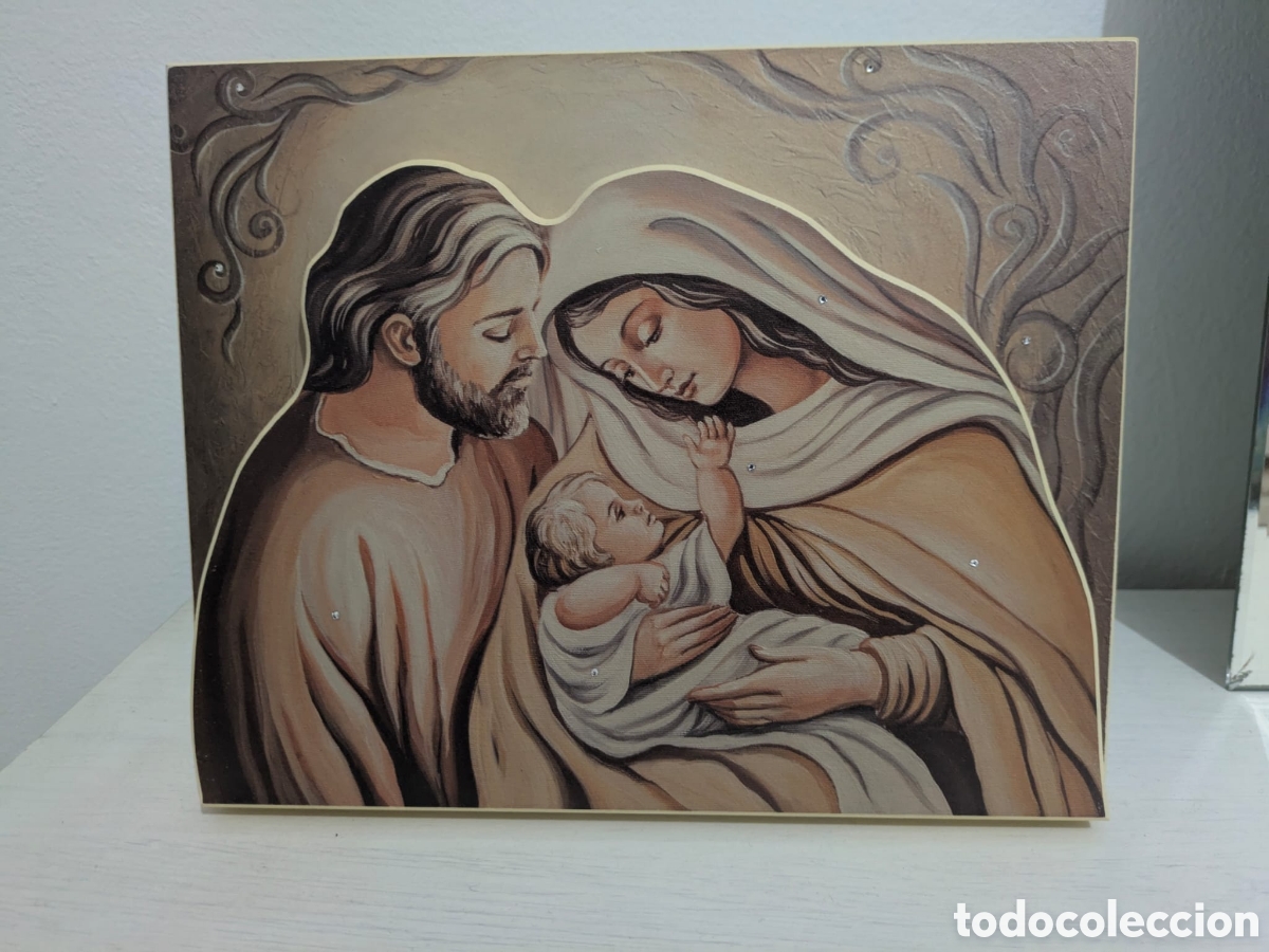 Arte: Sagrada Familia en madera - Foto 2