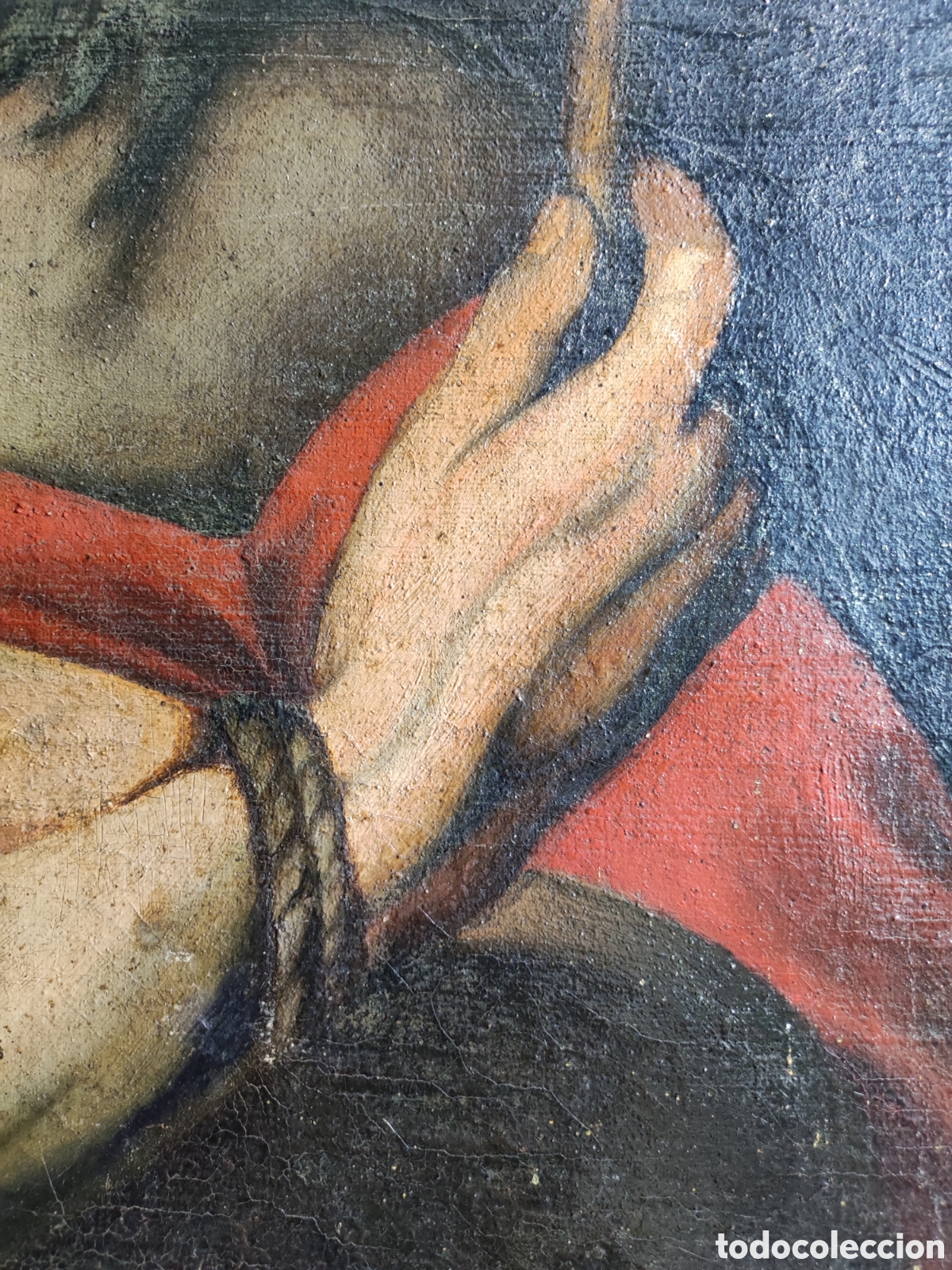 Arte: Cuadro ecce homo antiguo - Foto 3