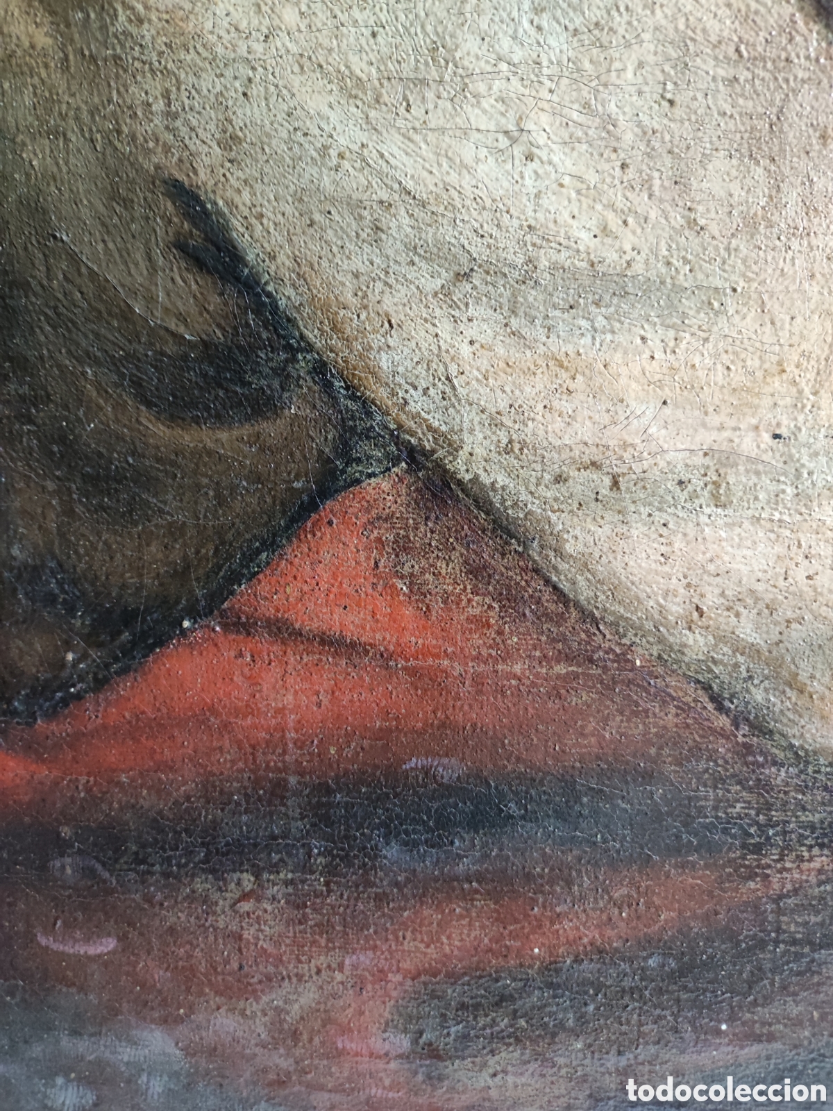 Arte: Cuadro ecce homo antiguo - Foto 4